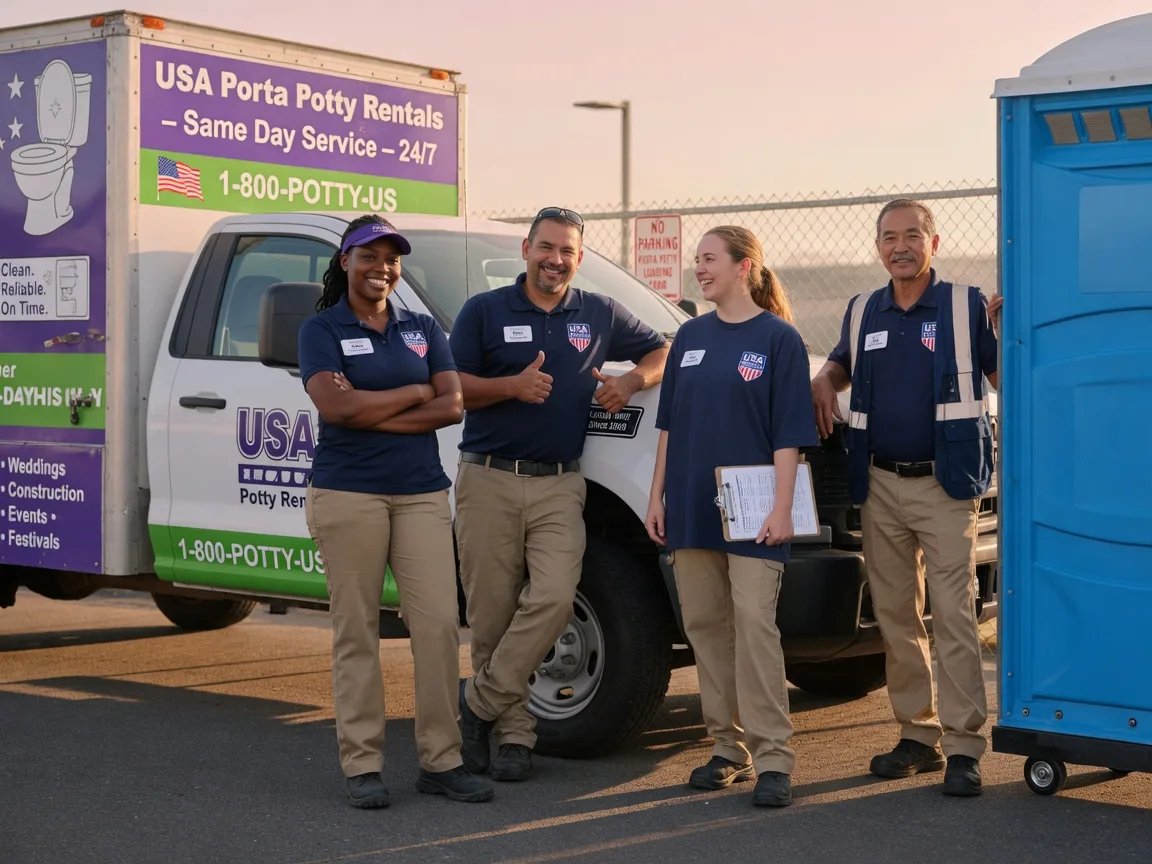 Porta Potty Rental company in Leary, GA